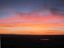 tramonto  sul salar de uyuni